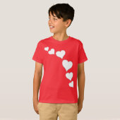 Kind Valentijns Shirt Kind Custom Love T-shirt (Voorkant volledig)