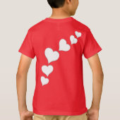 Kind Valentijns Shirt Kind Custom Love T-shirt (Achterkant)