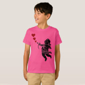 Kind Valentijns Shirt T-Shirt Cupid (Voorkant volledig)