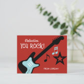 Kind Valentijnsdag Card - You Rock Feestdagenkaart (Staand voorkant)