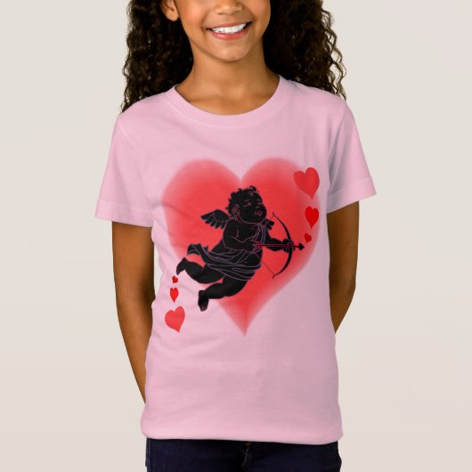 Kind Valentijnse Shirt T-Shirt Cupid Love (Voorkant)