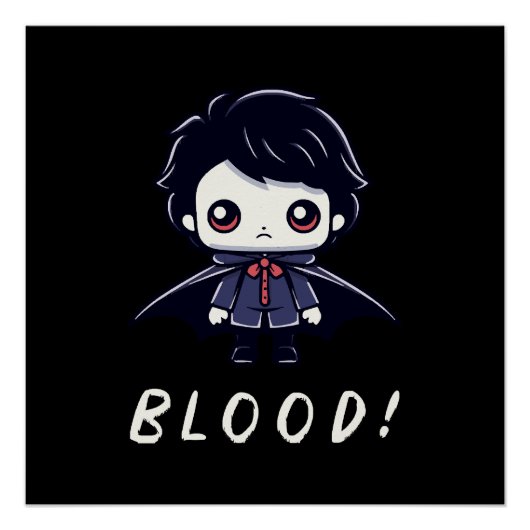 Kind Vampire Perfect Poster (Voorkant)