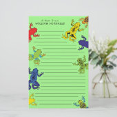 Kind van boomkikkers briefpapier (Staand voorkant)