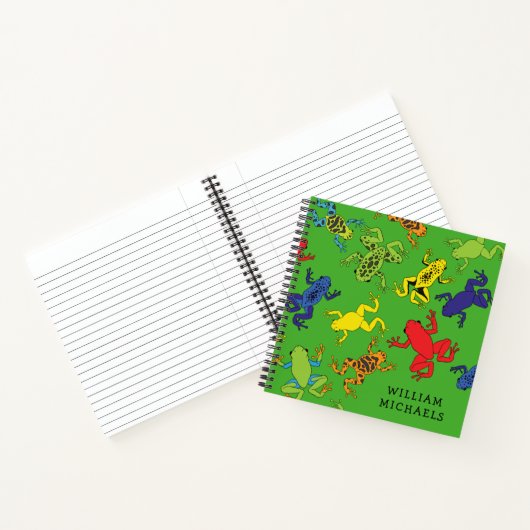 Kind van boomkikkers notitieboek (Binnen)