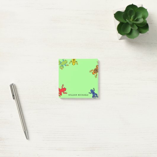Kind van boomkikkers post-it® notes (Kantoor)
