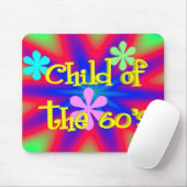 Kind van de 60s Mousepad Muismat (Met muis)