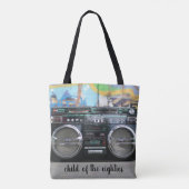 Kind van de 80s Boomdoos van de Achttachtig Tote Bag (Achterkant)