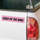 KIND VAN DE CHRISTELIJKE BUMPERSTICKERS VAN KONING (Op Truck)