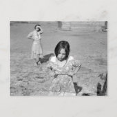 Kind van de Depressie Briefkaart (Voorkant)