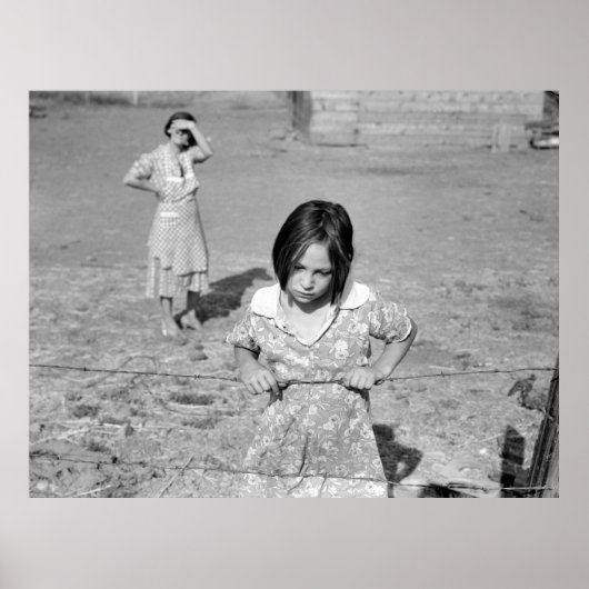 Kind van de Depressie Poster (Voorkant)