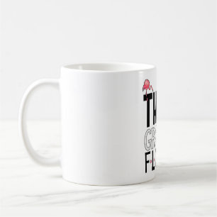 kind van de derde graad van de klok Roze Flamingo  Koffiemok