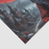 Kind van de Dubbele Maan - Decoupage - Tissuepapier (Detail)