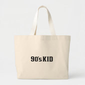 kind van de jaren '90 grote tote bag (Voorkant)