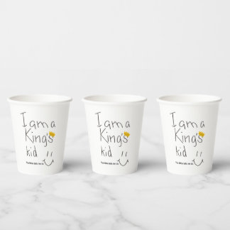 Kind van de Koning Papieren Bekers