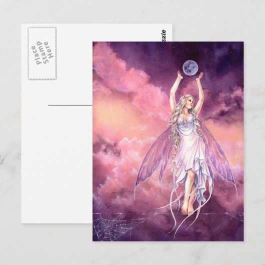 Kind van de maan briefkaart (Voorkant / Achterkant)