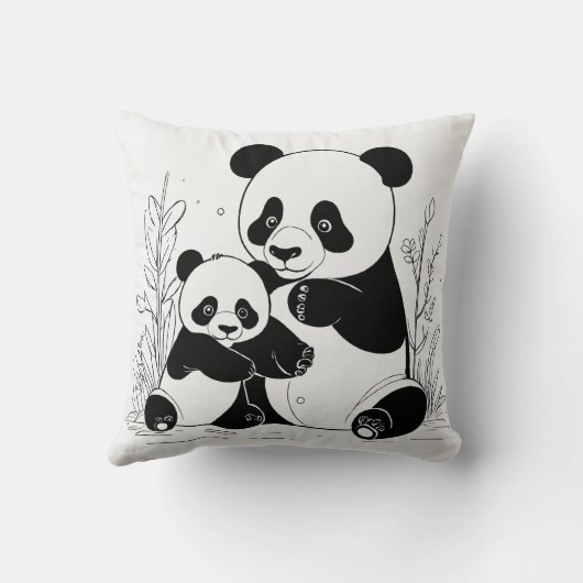 Kind van de moeder kussen (Achterkant)