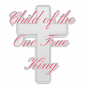 Kind van de One True King Sticker (Voorkant)