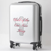 Kind van de One True King Sticker (Koffer)