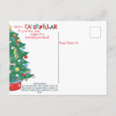 Kind van de Ornament voor kerstkerst op maat Feestdagenkaart (Achterkant)