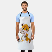 kind van de tijger schort (Gedragen)