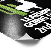 kind van de tweede klas van de leraar foto afdruk (Hoek)