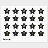 kind van de tweede klas van de leraar ster sticker (Vel)