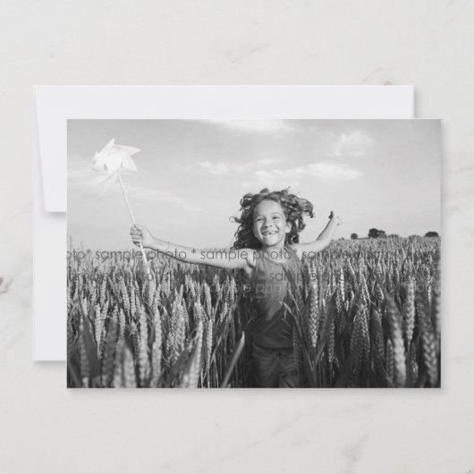 Kind van de  van de  van de witte Stippen Kaart (Achterkant)