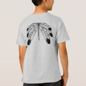 Kind van de Verenigde Naties over Zweeds Kind T-shirt (Achterkant)