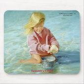 Kind van de zomer muismat (Voorkant)