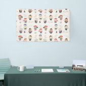 Kind van dierenbemanningspartij Pirate Banner (Beurs)