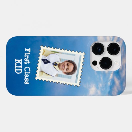 Kind van eerste klasse Beste KIND ooit zegelfoto Case-Mate iPhone Case (Achterkant (horizontaal))