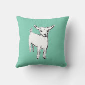 Kind van geit met kussen (Achterkant)