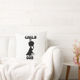 Kind van God Bijbel citaat Kussen