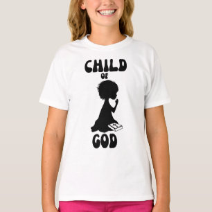Kind van God Bijbel Quote Meisje's T-shirt