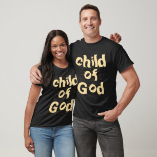 Kind van God Bijbelcitaat Zwart T-shirt
