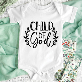 Kind van God Christelijk Baby Bodysuit Kind Shirt