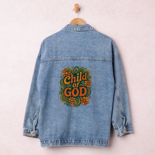 Kind van GOD - Christelijk Denim Jacket (Hangar)