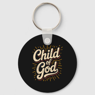 Kind van God Christelijk Geloof Sleutelhanger