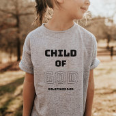 Kind van God Christelijk Shirt van Kind