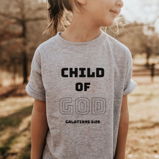 Kind van God Christelijk Shirt van Kind