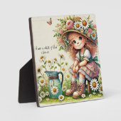 Kind van God daisy meisje Fotoplaat (Voorkant)