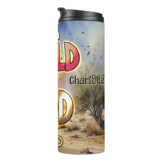 Kind van God: de sereniteit van de woestijn Thermosbeker (Geroteerd rechts)