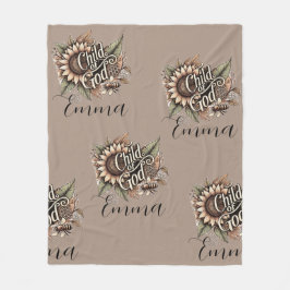 Kind van God Fleece Deken