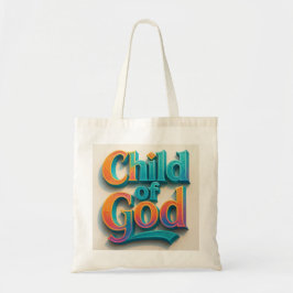 "Kind van God Jumbo Canvas tas – Ai design