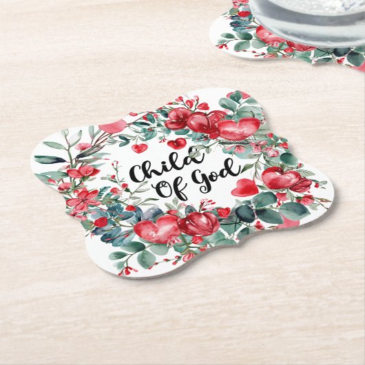 Kind van God Kartonnen Onderzetters (Gekanteld)