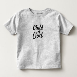 "Kind van God" kleren met een scriptie Kinder Shirts