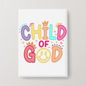 Kind van God Knop Button (Voorkant)