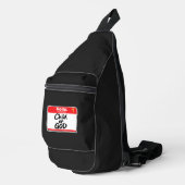 Kind van GOD - Naamlabel Sling Bag (Rechterhoek)