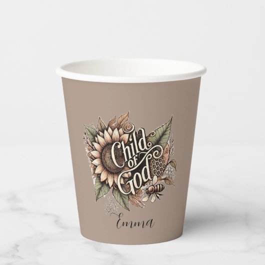 Kind van God Papieren Bekers (Voorkant)