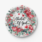Kind van God Papieren Bordje (Voorkant)